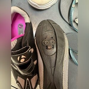 Spin bike shoes
